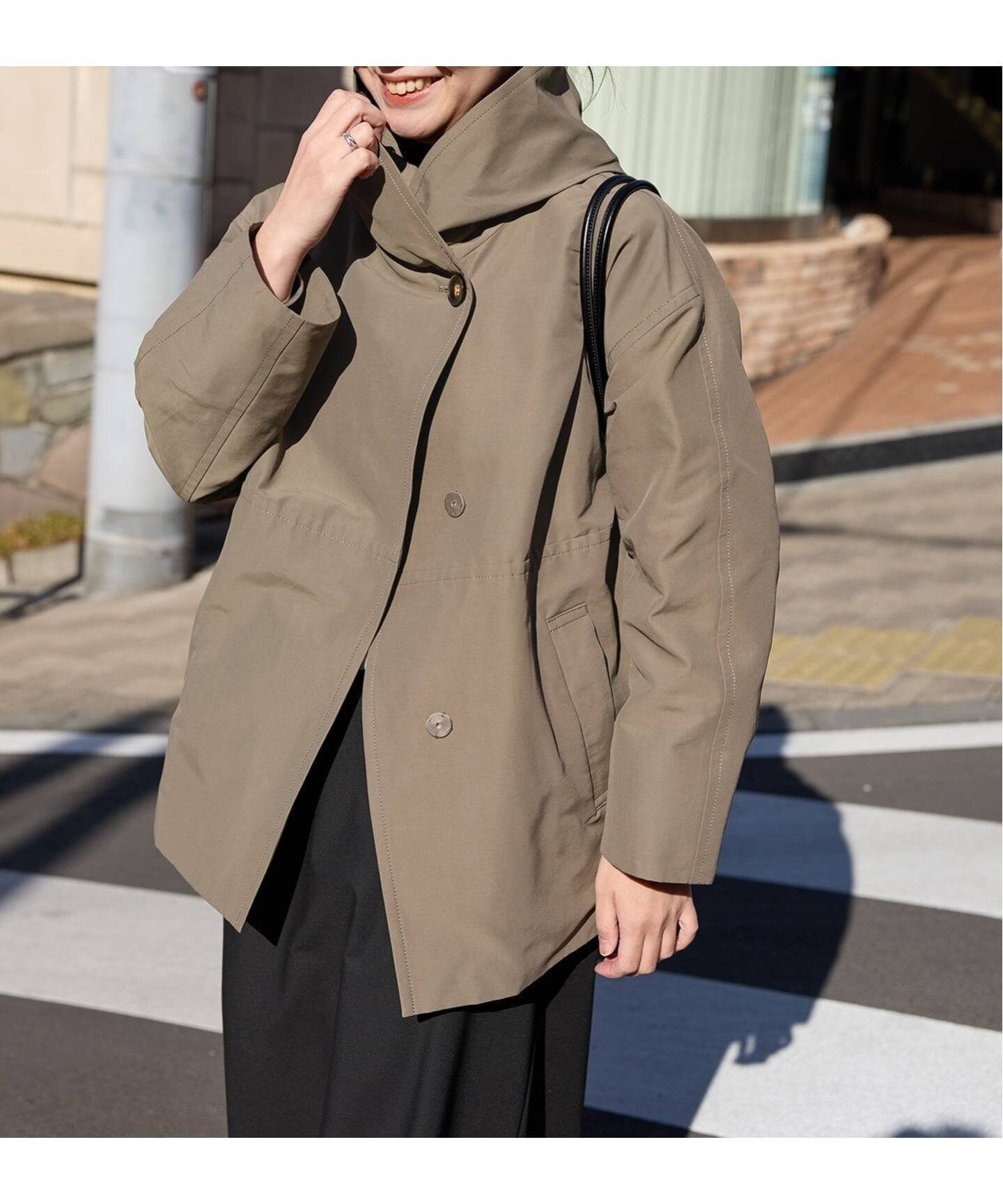 【ジャーナルスタンダード/JOURNAL STANDARD】の《追加 3》グログランフードコート インテリア・キッズ・メンズ・レディースファッション・服の通販 founy(ファニー) ファッション Fashion レディースファッション Fashion for Women アウター Coat / Outerwear Collection コート・ロングコート・ピーコート Long Coats, Peacoats & More グログラン Grosgrain, Grosgrain Ribbon バランス Balance, Style Balance フォルム Silhouette, Form ボトム Bottoms, Lower Wear グレーB|ID: prp329100004900164 ipo3291000000036663651