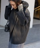 【ジャーナルスタンダード/JOURNAL STANDARD】の《追加 3》グログランフードコート 人気、トレンドファッション・服の通販 founy(ファニー) ファッション Fashion レディースファッション Fashion for Women アウター Coat / Outerwear Collection コート・ロングコート・ピーコート Long Coats, Peacoats & More グログラン Grosgrain, Grosgrain Ribbon バランス Balance, Style Balance フォルム Silhouette, Form ボトム Bottoms, Lower Wear thumbnail ブラック|ID: prp329100004900164 ipo3291000000036663653