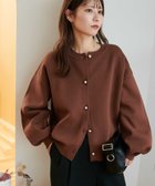 【ディスコート/Discoat】のメタル釦スポンディッシュカーディガン《WEB限定カラーあり》 人気、トレンドファッション・服の通販 founy(ファニー) ファッション Fashion レディースファッション Fashion for Women トップス・カットソー Cut & Sew Tops カーディガン・羽織り Layered Style Cardigans カーディガン Cardigan, Knitwear キャミソール Camisole, Spaghetti Strap Top キャミワンピース Cami Dress, Slip Dress スウェット / スエット Sweatshirt, Sweatwear スラックス Slacks, Dress Pants タートル Turtleneck, Turtle Collar タートルネック Turtleneck, High Neck デニム Denim, Jeans Material トレンド Trend, Trending Now 人気 Popular, Best Seller 羽織 Haori, Light Jacket メタル Metal, Metal Parts おすすめ Recommended / Our Picks thumbnail ブラウン|ID: prp329100004900299 ipo3291000000036664842