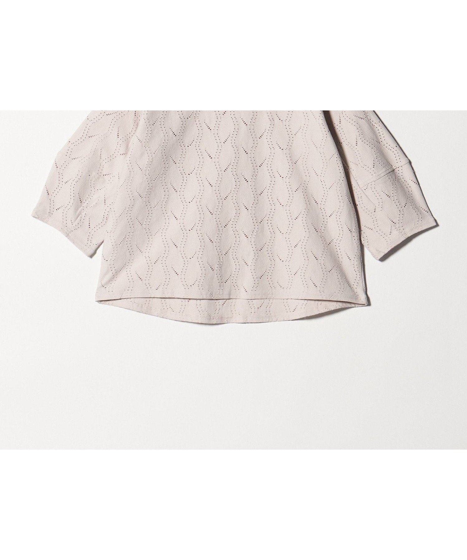 【ユナイテッドアローズ/UNITED ARROWS】のリーフジャガード ランタンスリーブ プルオーバー 7分袖 A DAY IN THE LIFE 人気、トレンドファッション・服の通販 founy(ファニー) ファッション Fashion レディースファッション Fashion for Women トップス・カットソー Cut & Sew Tops カジュアルプルオーバー・ニットトップス Pullovers & Knit Tops / Casual Pullovers 春 Spring カットソー Cut and Sewn Top コンパクト Compact, Small Size スラックス Slacks, Dress Pants スリーブ Sleeve, Long Sleeve / Short Sleeve デニム Denim, Jeans Material トレンド Trend, Trending Now 人気 Popular, Best Seller バランス Balance, Style Balance リーフ Leaf, Botanical Leaf レース Lace, Lace Fabric ロング Long, Long-Length ワイド Wide, Wide Fit S/S・春夏 SS, Spring/Summer, Warm Season アウトレット Outlet / Clearance 夏 Summer ビジネス 仕事 通勤 Business / Work / Commuting other-1|ID: prp329100004900311 ipo3291000000036664988