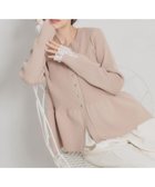 【クチュール ブローチ/Couture Brooch】の【大人かわいい・洗える】ペプラムニットカーディガン 人気、トレンドファッション・服の通販 founy(ファニー) ファッション Fashion レディースファッション Fashion for Women トップス・カットソー Cut & Sew Tops ニット Knit Tops & Sweaters カーディガン・羽織り Layered Style Cardigans 2026年 2026 インナー Innerwear カーディガン Cardigan, Knitwear スマート Smart, Elegant ペプラム Peplum, Flared Hem レース Lace, Lace Fabric 洗える Machine Washable thumbnail ピンク|ID: prp329100004900314 ipo3291000000036665033