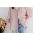 【ディスコート/Discoat】の【トレンド】シアーアソートフードシャツ《WEB限定カラーあり》 人気、トレンドファッション・服の通販 founy(ファニー) ファッション Fashion レディースファッション Fashion for Women トップス・カットソー Cut & Sew Tops シャツ・ブラウス・オフィスカジュアル Elegant Blouses & Button-Ups おすすめ Recommended / Our Picks キャミソール Camisole, Spaghetti Strap Top キャミワンピース Cami Dress, Slip Dress シアー Sheer, See-Through ジャケット Jacket, Outerwear スリット Slit, Slit Detail デニム Denim, Jeans Material トレンド Trend, Trending Now ラウンド Round, Round Neck 夏 Summer 春 Spring 羽織 Haori, Light Jacket thumbnail ピンク|ID: prp329100004900315 ipo3291000000036665056