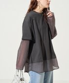 【フリークスストア/FREAK'S STORE】のシアーストライプレイヤードプルオーバー【限定展開】 人気、トレンドファッション・服の通販 founy(ファニー) ファッション Fashion レディースファッション Fashion for Women トップス・カットソー Cut & Sew Tops カジュアルプルオーバー・ニットトップス Pullovers & Knit Tops / Casual Pullovers 2026年 2026 おすすめ Recommended / Our Picks カットソー Cut and Sewn Top シアー Sheer, See-Through ストライプ Stripe, Striped Pattern スラックス Slacks, Dress Pants デニム Denim, Jeans Material ドッキング Docking, Mixed Material ビッグ Big, Oversized ラウンド Round, Round Neck 夏 Summer S/S・春夏 SS, Spring/Summer, Warm Season 無地 Plain, Solid Color thumbnail ブラック|ID: prp329100004900375 ipo3291000000036666150