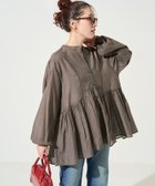 【フリークスストア/FREAK'S STORE】のシアーボイルフロントボタンギャザーブラウス 人気、トレンドファッション・服の通販 founy(ファニー) ファッション Fashion レディースファッション Fashion for Women トップス・カットソー Cut & Sew Tops シャツ・ブラウス・オフィスカジュアル Elegant Blouses & Button-Ups ギャザー Gathered, Ruffled 切替 Switching, Contrast Panel シアー Sheer, See-Through スラックス Slacks, Dress Pants スリーブ Sleeve, Long Sleeve / Short Sleeve デニム Denim, Jeans Material フェミニン Feminine, Girly フロント Front, Front Design S/S・春夏 SS, Spring/Summer, Warm Season おすすめ Recommended / Our Picks 夏 Summer 2026年 2026 thumbnail ブラウン|ID: prp329100004900401 ipo3291000000036666512