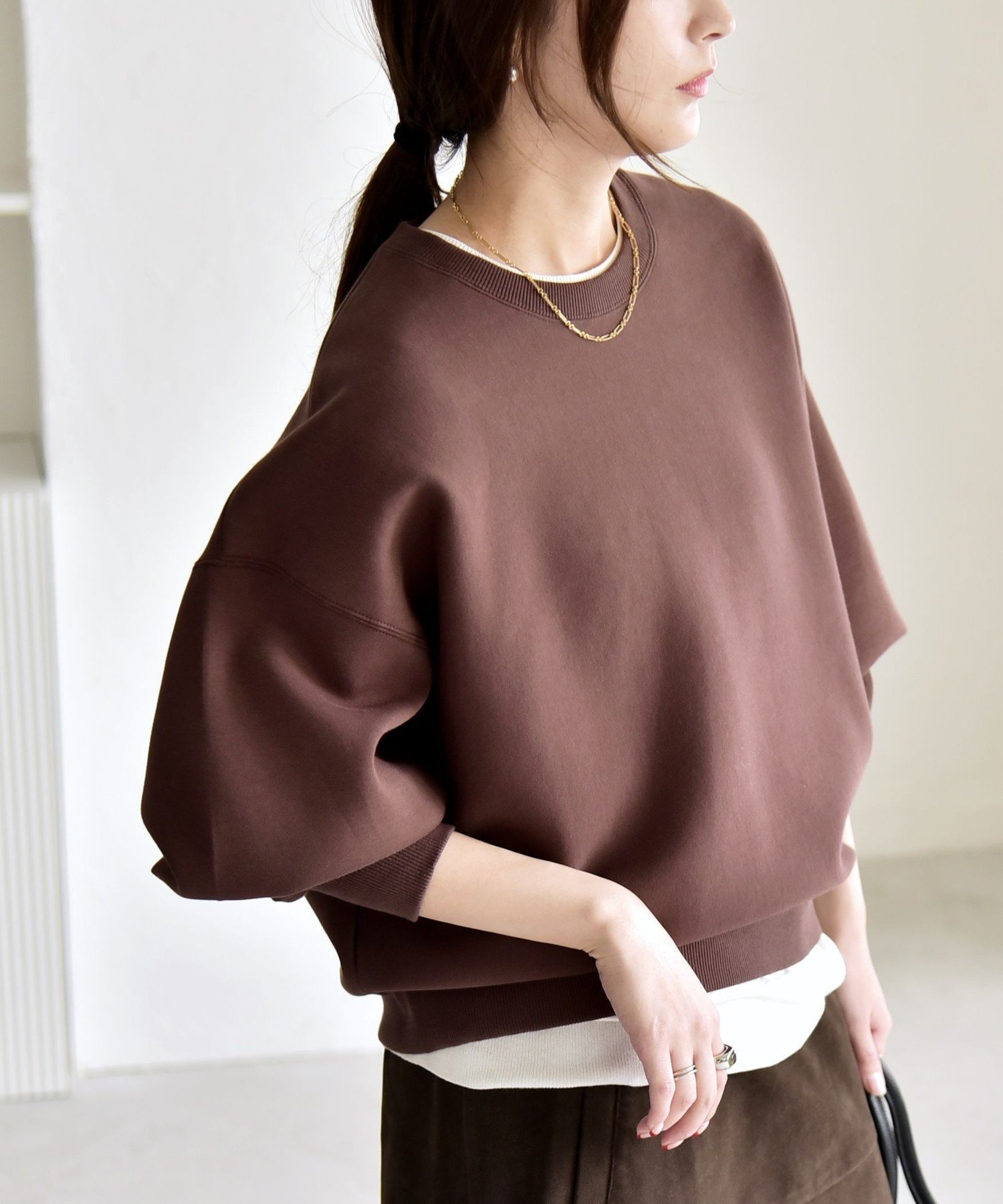 【シップス フォー ウィメン/SHIPS】のquaranciel 洗濯機可能 ポンチ ベーシック コンパクト スウェット インテリア・キッズ・メンズ・レディースファッション・服の通販 founy(ファニー) ファッション Fashion レディースファッション Fashion for Women トップス・カットソー Cut & Sew Tops レディースパーカー・カジュアルフーディー Casual Hoodies & Sweatshirts スウェット・クルーネックトップス Sweatshirts & Crewnecks / Relaxed Fit Sweat Tops アクセサリー Fashion Accessories 洗える Machine Washable コンパクト Compact, Small Size シンプル Simple, Minimal スウェット / スエット Sweatshirt, Sweatwear スラックス Slacks, Dress Pants デニム Denim, Jeans Material ベーシック Basic, Essential ボトム Bottoms, Lower Wear モダン Modern, Contemporary ルーズ Loose, Oversized おすすめ Recommended / Our Picks 2025年 2025 2025-2026秋冬・A/W Autumn/Winter 2025–26 AW25–26 2026年 2026 ブラウン|ID: prp329100004900403 ipo3291000000036666538