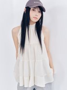 【リリーブラウン/Lily Brown】の【WEB限定カラー】アメスリティアードブラウス 人気、トレンドファッション・服の通販 founy(ファニー) ファッション Fashion レディースファッション Fashion for Women トップス・カットソー Cut & Sew Tops シャツ・ブラウス・オフィスカジュアル Elegant Blouses & Button-Ups エアリー Airy Texture スマート Smart, Elegant デニム Denim, Jeans Material バランス Balance, Style Balance エレガント 上品 Elegant thumbnail IVR[003]|ID: prp329100004900427 ipo3291000000036666945