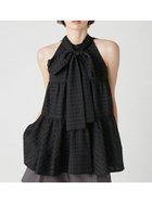 【リリーブラウン/Lily Brown】の【WEB限定カラー】アメスリティアードブラウス 人気、トレンドファッション・服の通販 founy(ファニー) ファッション Fashion レディースファッション Fashion for Women トップス・カットソー Cut & Sew Tops シャツ・ブラウス・オフィスカジュアル Elegant Blouses & Button-Ups エアリー Airy Texture スマート Smart, Elegant デニム Denim, Jeans Material バランス Balance, Style Balance エレガント 上品 Elegant thumbnail BLK[009]|ID: prp329100004900427 ipo3291000000036666947