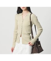 【ビューティ&ユース ユナイテッドアローズ/BEAUTY&YOUTH / UNITED ARROWS】のスキッパー リブニットカーディガン ウォッシャブル 人気、トレンドファッション・服の通販 founy(ファニー) ファッション Fashion レディースファッション Fashion for Women トップス・カットソー Cut & Sew Tops ニット Knit Tops & Sweaters カーディガン・羽織り Layered Style Cardigans ウォッシャブル Machine Washable カーディガン Cardigan, Knitwear コンパクト Compact, Small Size シルク Silk, 100% Silk スキッパー Skipper, Open Collar スラックス Slacks, Dress Pants デニム Denim, Jeans Material フィット Fit, Slim Fit ボトム Bottoms, Lower Wear おすすめ Recommended / Our Picks エレガント 上品 Elegant ビジネス 仕事 通勤 Business / Work / Commuting |ID:prp329100004900439