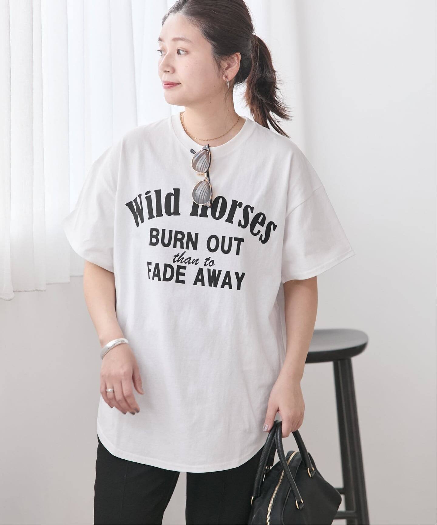 【ジャーナルスタンダード/JOURNAL STANDARD】の《追加 》ラウンドヘムピグメントT インテリア・キッズ・メンズ・レディースファッション・服の通販 founy(ファニー) 　ファッション　Fashion　レディースファッション　Fashion for Women　ボトム　Bottoms, Lower Wear　ラウンド　Round, Round Neck　リラックス　Relax, Relaxed Fit　人気　Popular, Best Seller　夏　Summer　ホワイト A|ID: prp329100004900521 ipo3291000000036668347