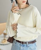 【ディスコート/Discoat】の【新色追加!/20色展開】リブメローフレアスリーブ《WEB限定》 ホワイトその他1|ID: prp329100004900524 ipo3291000000036668410