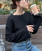 【ディスコート/Discoat】の【新色追加!/20色展開】リブメローフレアスリーブ《WEB限定》 ブラックその他2|ID: prp329100004900524 ipo3291000000036668452