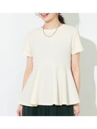 【コカ/COCA】のエンボス裾フリル半袖プルオーバー 人気、トレンドファッション・服の通販 founy(ファニー) ファッション Fashion レディースファッション Fashion for Women トップス・カットソー Cut & Sew Tops カジュアルプルオーバー・ニットトップス Pullovers & Knit Tops / Casual Pullovers 春 Spring ストレッチ Stretch, Stretchy Fabric チュニック Tunic, Long Top デニム Denim, Jeans Material バランス Balance, Style Balance フェミニン Feminine, Girly フリル Frill, Ruffle ボトム Bottoms, Lower Wear ポケット Pocket, Pocket Detail 半袖 Short Sleeve, Half Sleeve おすすめ Recommended / Our Picks 夏 Summer エレガント 上品 Elegant ビジネス 仕事 通勤 Business / Work / Commuting 2026年 2026 thumbnail Ivory|ID: prp329100004900544 ipo3291000000036668697