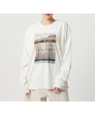 【ビューティ&ユース ユナイテッドアローズ/BEAUTY&YOUTH / UNITED ARROWS】の【別注】 J.Jmercer プリント ロングスリーブTシャツ 人気、トレンドファッション・服の通販 founy(ファニー) ファッション Fashion レディースファッション Fashion for Women トップス・カットソー Cut & Sew Tops シャツ・ブラウス・オフィスカジュアル Elegant Blouses & Button-Ups ロングTシャツ・Tシャツ Longline T-Shirts & Tees ヴィンテージ Vintage Style クール Cool, Chic グラフィック Graphic, Graphic Design コレクション Collection, Seasonal Line スラックス Slacks, Dress Pants スリーブ Sleeve, Long Sleeve / Short Sleeve プリント Print, Printed Pattern ボトム Bottoms, Lower Wear 別注 Limited Edition, Custom Order ミックス Mix, Mixed Style ラップ Wrap, Wrap Design ロング Long, Long-Length おすすめ Recommended / Our Picks thumbnail WHITE|ID: prp329100004900548 ipo3291000000036668764