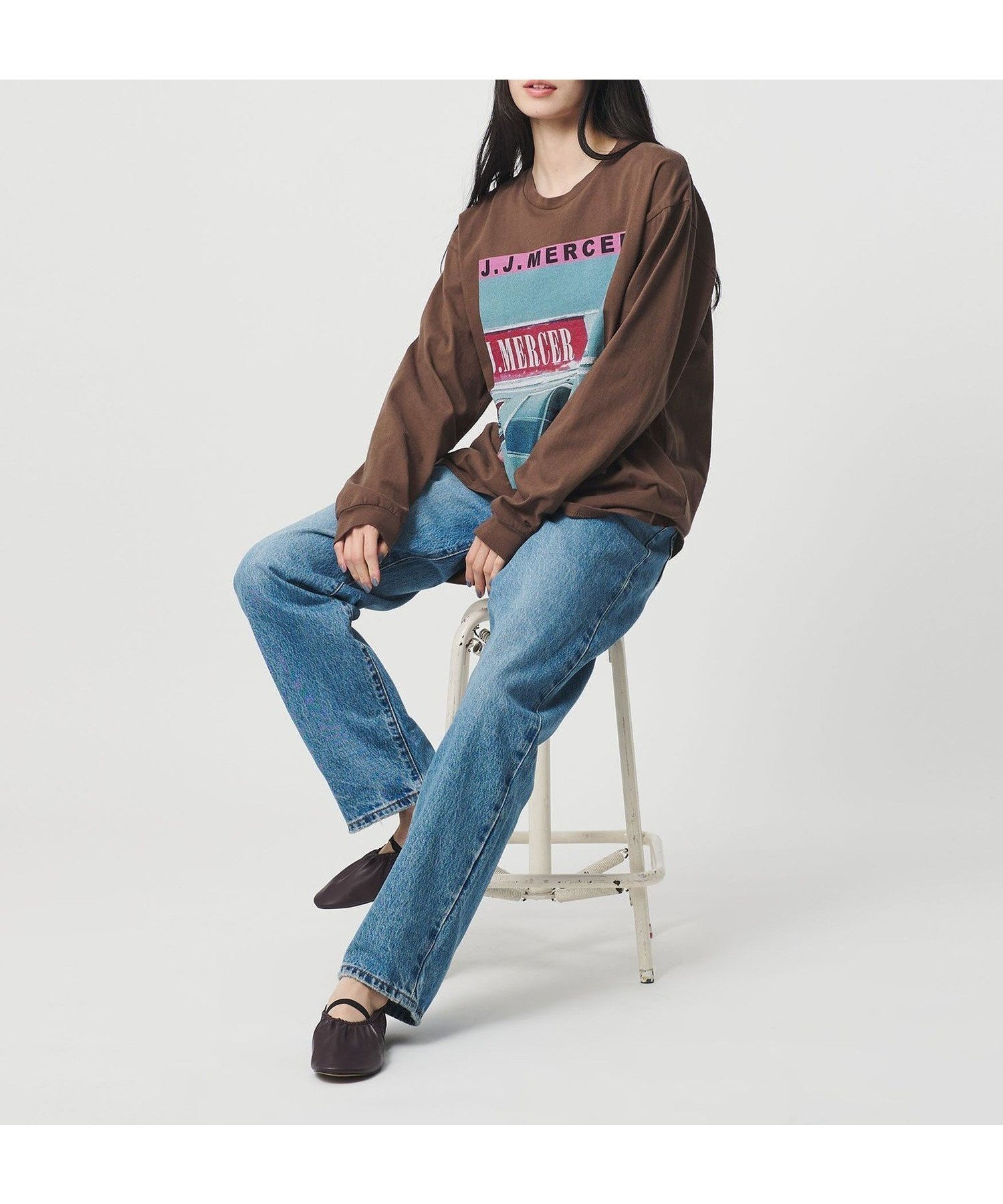 【ビューティ&ユース ユナイテッドアローズ/BEAUTY&YOUTH / UNITED ARROWS】の【別注】 J.Jmercer プリント ロングスリーブTシャツ インテリア・キッズ・メンズ・レディースファッション・服の通販 founy(ファニー) ファッション Fashion レディースファッション Fashion for Women トップス・カットソー Cut & Sew Tops シャツ・ブラウス・オフィスカジュアル Elegant Blouses & Button-Ups ロングTシャツ・Tシャツ Longline T-Shirts & Tees ヴィンテージ Vintage Style クール Cool, Chic グラフィック Graphic, Graphic Design コレクション Collection, Seasonal Line スラックス Slacks, Dress Pants スリーブ Sleeve, Long Sleeve / Short Sleeve プリント Print, Printed Pattern ボトム Bottoms, Lower Wear 別注 Limited Edition, Custom Order ミックス Mix, Mixed Style ラップ Wrap, Wrap Design ロング Long, Long-Length おすすめ Recommended / Our Picks MOCA|ID: prp329100004900548 ipo3291000000036668767