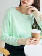 【ディスコート/Discoat】の【万能インナー/WEB限定】ラメシアー袖切替プルオーバー 人気、トレンドファッション・服の通販 founy(ファニー) ファッション Fashion レディースファッション Fashion for Women トップス・カットソー Cut & Sew Tops カジュアルプルオーバー・ニットトップス Pullovers & Knit Tops / Casual Pullovers おすすめ Recommended / Our Picks インナー Innerwear シアー Sheer, See-Through ジャケット Jacket, Outerwear スラックス Slacks, Dress Pants スリット Slit, Slit Detail チェック Check, Plaid, Tartan デニム Denim, Jeans Material トレンド Trend, Trending Now 切替 Switching, Contrast Panel thumbnail ミント|ID: prp329100004900562 ipo3291000000036669005