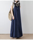 【ラジュール/Lajour】のデニムキャミワンピース 人気、トレンドファッション・服の通販 founy(ファニー) ファッション Fashion レディースファッション Fashion for Women ワンピース Dresses キャミソールワンピース Camisole Dresses スリット Slit, Slit Detail デニム Denim, Jeans Material トレンド Trend, Trending Now thumbnail ブルー|ID: prp329100004900614 ipo3291000000036669464