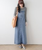 【ラジュール/Lajour】のデニムキャミワンピース 人気、トレンドファッション・服の通販 founy(ファニー) ファッション Fashion レディースファッション Fashion for Women ワンピース Dresses キャミソールワンピース Camisole Dresses スリット Slit, Slit Detail デニム Denim, Jeans Material トレンド Trend, Trending Now thumbnail ライトブルー|ID: prp329100004900614 ipo3291000000036669469