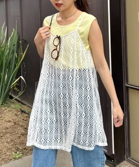 【チャオパニックティピー/CIAOPANIC TYPY】の柄アソートマルチウェイキャミチュニック 人気、トレンドファッション・服の通販 founy(ファニー) ファッション Fashion レディースファッション Fashion for Women トップス・カットソー Cut & Sew Tops キャミソール&ノースリーブ Camisoles & Sleeveless Tops キャミソール Camisole, Spaghetti Strap Top スウェット / スエット Sweatshirt, Sweatwear タンク Tank Top, Sleeveless Top チュニック Tunic, Long Top トレンド Trend, Trending Now レース Lace, Lace Fabric おすすめ Recommended / Our Picks |ID:prp329100004900617