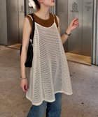 【チャオパニックティピー/CIAOPANIC TYPY】の柄アソートマルチウェイキャミチュニック 人気、トレンドファッション・服の通販 founy(ファニー) ファッション Fashion レディースファッション Fashion for Women トップス・カットソー Cut & Sew Tops キャミソール&ノースリーブ Camisoles & Sleeveless Tops キャミソール Camisole, Spaghetti Strap Top スウェット / スエット Sweatshirt, Sweatwear タンク Tank Top, Sleeveless Top チュニック Tunic, Long Top トレンド Trend, Trending Now レース Lace, Lace Fabric おすすめ Recommended / Our Picks thumbnail オフホワイト|ID: prp329100004900617 ipo3291000000036669492