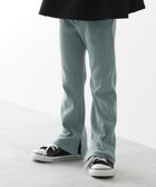 【デビロック/devirock / KIDS】のすらっと脚長 リブフレアパンツ 子供服 キッズ 女の子 ウエストゴム 26SS 人気、トレンドファッション・服の通販 founy(ファニー) ファッション Fashion キッズファッション Fashion for Kids ボトムス Bottoms 春 Spring 秋 Autumn カットソー Cut and Sewn Top スウェット / スエット Sweatshirt, Sweatwear チュニック Tunic, Long Top トレンド Trend, Trending Now 冬 Winter / This Winter おすすめ Recommended / Our Picks 2026年 2026 thumbnail ダスティブルー|ID: prp329100004900658 ipo3291000000036669821