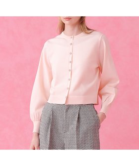 【アナイ/ANAYI】のアソートビジュー釦クルー カーディガン 人気、トレンドファッション・服の通販 founy(ファニー) ファッション Fashion レディースファッション Fashion for Women トップス・カットソー Cut & Sew Tops カーディガン・羽織り Layered Style Cardigans カーディガン Cardigan, Knitwear コンパクト Compact, Small Size ストレッチ Stretch, Stretchy Fabric スマート Smart, Elegant ビジュー Bijou, Jewel-like Accent S/S・春夏 SS, Spring/Summer, Warm Season 再入荷 Restock / Back in Stock 夏 Summer エレガント 上品 Elegant |ID:prp329100004900735