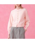 【アナイ/ANAYI】のアソートビジュー釦クルー カーディガン 人気、トレンドファッション・服の通販 founy(ファニー) ファッション Fashion レディースファッション Fashion for Women トップス・カットソー Cut & Sew Tops カーディガン・羽織り Layered Style Cardigans カーディガン Cardigan, Knitwear コンパクト Compact, Small Size ストレッチ Stretch, Stretchy Fabric スマート Smart, Elegant ビジュー Bijou, Jewel-like Accent S/S・春夏 SS, Spring/Summer, Warm Season 再入荷 Restock / Back in Stock 夏 Summer エレガント 上品 Elegant thumbnail pink|ID: prp329100004900735 ipo3291000000036670359