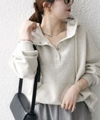 【シップス フォー ウィメン/SHIPS】のSHIPS any 洗濯機可能 USAコットン 裏起毛 フーディー ルーズ プルオーバー 人気、トレンドファッション・服の通販 founy(ファニー) ファッション Fashion レディースファッション Fashion for Women トップス・カットソー Cut & Sew Tops カジュアルプルオーバー・ニットトップス Pullovers & Knit Tops / Casual Pullovers インナー Innerwear 洗える Machine Washable ジャケット Jacket, Outerwear タートル Turtleneck, Turtle Collar デニム Denim, Jeans Material トレンド Trend, Trending Now フロント Front, Front Design ポケット Pocket, Pocket Detail ミックス Mix, Mixed Style ルーズ Loose, Oversized おすすめ Recommended / Our Picks 2025年 2025 2025-2026秋冬・A/W Autumn/Winter 2025–26 AW25–26 thumbnail ナチュラル|ID: prp329100004900787 ipo3291000000036670795