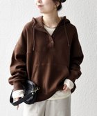 【シップス フォー ウィメン/SHIPS】のSHIPS any 洗濯機可能 USAコットン 裏起毛 フーディー ルーズ プルオーバー 人気、トレンドファッション・服の通販 founy(ファニー) ファッション Fashion レディースファッション Fashion for Women トップス・カットソー Cut & Sew Tops カジュアルプルオーバー・ニットトップス Pullovers & Knit Tops / Casual Pullovers インナー Innerwear 洗える Machine Washable ジャケット Jacket, Outerwear タートル Turtleneck, Turtle Collar デニム Denim, Jeans Material トレンド Trend, Trending Now フロント Front, Front Design ポケット Pocket, Pocket Detail ミックス Mix, Mixed Style ルーズ Loose, Oversized おすすめ Recommended / Our Picks 2025年 2025 2025-2026秋冬・A/W Autumn/Winter 2025–26 AW25–26 thumbnail ブラウン|ID: prp329100004900787 ipo3291000000036670803