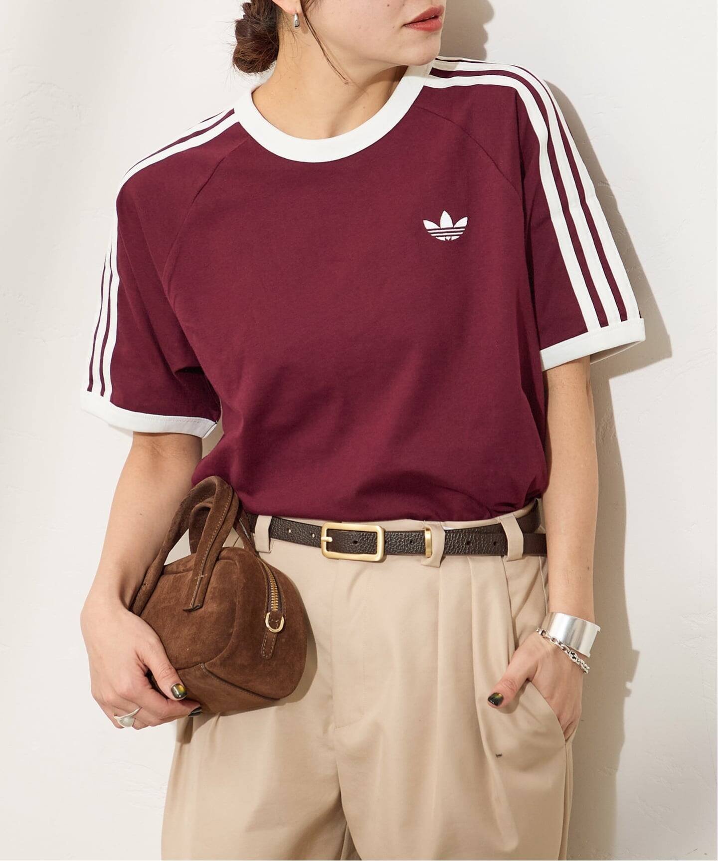 【ジャーナルスタンダード/JOURNAL STANDARD】の《WEB限定》【adidas originals/アディダス オリジナルス】3-STRIPES TEE インテリア・キッズ・メンズ・レディースファッション・服の通販 founy(ファニー) ファッション Fashion レディースファッション Fashion for Women スポーツ Sports, Activewear スマート Smart, Elegant ブラウン|ID: prp329100004900804 ipo3291000000036670952
