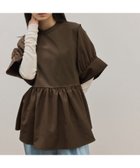 【アダム エ ロペ/ADAM ET ROPE'】の【サステナブル】バウンスカフスプルオーバー 人気、トレンドファッション・服の通販 founy(ファニー) ファッション Fashion レディースファッション Fashion for Women トップス・カットソー Cut & Sew Tops カジュアルプルオーバー・ニットトップス Pullovers & Knit Tops / Casual Pullovers ヴィンテージ Vintage Style カフス Cuff Design カーゴパンツ Cargo Pants, Utility Pants サンダル Sandals, Summer Shoes スラックス Slacks, Dress Pants タイトスカート Pencil Skirt, Tight Skirt タフタ Taffeta, Structured Fabric デニム Denim, Jeans Material 定番 Standard, Basic Item 人気 Popular, Best Seller フェミニン Feminine, Girly ベーシック Basic, Essential ペプラム Peplum, Flared Hem おすすめ Recommended / Our Picks 2026年 2026 thumbnail ダークブラウン(20)|ID: prp329100004900816 ipo3291000000036671052