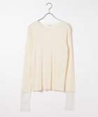 【レプシィム ローリーズファーム/LEPSIM LOWRYS FARM】の針抜きテレコインナー 人気、トレンドファッション・服の通販 founy(ファニー) ファッション Fashion レディースファッション Fashion for Women インナー Innerwear シアー Sheer, See-Through スウェット / スエット Sweatshirt, Sweatwear チュール Tulip, Tulip Motif テレコ Ribbed, Rib Stitch トレンド Trend, Trending Now ベーシック Basic, Essential thumbnail ドットチュール07|ID: prp329100004900821 ipo3291000000036671117