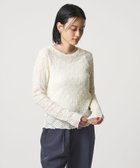 【ユナイテッドアローズ/UNITED ARROWS】のフラワーレース コンパクト プルオーバー A DAY IN THE LIFE 人気、トレンドファッション・服の通販 founy(ファニー) ファッション Fashion レディースファッション Fashion for Women トップス・カットソー Cut & Sew Tops カジュアルプルオーバー・ニットトップス Pullovers & Knit Tops / Casual Pullovers インナー Innerwear カットソー Cut and Sewn Top コンパクト Compact, Small Size シンプル Simple, Minimal ジャケット Jacket, Outerwear スラックス Slacks, Dress Pants ダブル Double, Double-Breasted デニム Denim, Jeans Material トレンド Trend, Trending Now バランス Balance, Style Balance フィット Fit, Slim Fit フラワー Flower, Floral レース Lace, Lace Fabric アウトレット Outlet / Clearance おすすめ Recommended / Our Picks エレガント 上品 Elegant ビジネス 仕事 通勤 Business / Work / Commuting thumbnail OFF WHITE|ID: prp329100004900825 ipo3291000000036671154