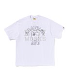 【ア ベイシング エイプ/A BATHING APE】のCOLLEGE RELAXED FIT TEE #1 人気、トレンドファッション・服の通販 founy(ファニー) ファッション Fashion レディースファッション Fashion for Women ショート Short, Short Length スリーブ Sleeve, Long Sleeve / Short Sleeve フロント Front, Front Design プリント Print, Printed Pattern ラバー Rubber, Rubber Sole thumbnail WHITE|ID: prp329100004900830 ipo3291000000036671249