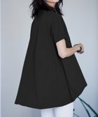 【ラナン/Ranan】のRanan/ BC フレアーシルエットチュニック半袖 人気、トレンドファッション・服の通販 founy(ファニー) ファッション Fashion レディースファッション Fashion for Women トップス・カットソー Cut & Sew Tops ロング Long, Long-Length エレガント 上品 Elegant 半袖 Short Sleeve, Half Sleeve 夏 Summer thumbnail ブラック|ID: prp329100004900875 ipo3291000000036671823