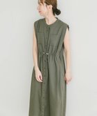 【アイテムズアーバンリサーチ/ITEMS URBAN RESEARCH】のウエストドロストノースリワンピース 人気、トレンドファッション・服の通販 founy(ファニー) ファッション Fashion レディースファッション Fashion for Women ワンピース Dresses 2025年 2025 2025春夏・S/S Spring/Summer 2025 SS25 ドローコード Drawcord, Drawstring Cord ノースリーブ Sleeveless, No-Sleeve 夏 Summer 旅行 Travel S/S・春夏 SS, Spring/Summer, Warm Season thumbnail GRN|ID: prp329100004900877 ipo3291000000036671895