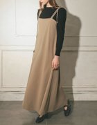 【リエディ/Re:EDIT】のジョーゼットポンチフレアキャミワンピース 人気、トレンドファッション・服の通販 founy(ファニー) ファッション Fashion レディースファッション Fashion for Women ワンピース Dresses キャミソールワンピース Camisole Dresses インナー Innerwear キャミソール Camisole, Spaghetti Strap Top コンパクト Compact, Small Size シンプル Simple, Minimal ジョーゼット Georgette, Semi-Sheer Fabric ストレッチ Stretch, Stretchy Fabric トレンド Trend, Trending Now バランス Balance, Style Balance フェミニン Feminine, Girly フレア Flare, Flared フロント Front, Front Design リボン Ribbon, Bow ロング Long, Long-Length エレガント 上品 Elegant thumbnail リボンベージュ|ID: prp329100004900886 ipo3291000000036672003