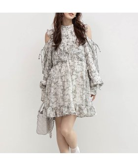 【ランダ/RANDA】の2WAY シフォンフリルワンピース 人気、トレンドファッション・服の通販 founy(ファニー) ファッション Fashion レディースファッション Fashion for Women ワンピース Dresses シフォン Chiffon, Lightweight Fabric チュニック Tunic, Long Top フェミニン Feminine, Girly フリル Frill, Ruffle リボン Ribbon, Bow エレガント 上品 Elegant |ID:prp329100004900893