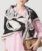 【ユナイテッドアローズ/UNITED ARROWS】の【一部別注】 manipuri C/SI ストール 人気、トレンドファッション・服の通販 founy(ファニー) ファッション Fashion レディースファッション Fashion for Women 春 Spring シルク Silk, 100% Silk スクエア Square, Square Shape ストール Stole, Wrap 人気 Popular, Best Seller パターン Pattern, Design Print 別注 Limited Edition, Custom Order モノトーン Monotone, Black and White 夏 Summer エレガント 上品 Elegant thumbnail BLACK|ID: prp329100004900903 ipo3291000000036672205