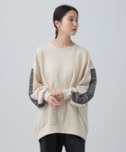 【レプシィム ローリーズファーム/LEPSIM LOWRYS FARM】の袖クロシェ切り替えチュニック 人気、トレンドファッション・服の通販 founy(ファニー) ファッション Fashion レディースファッション Fashion for Women トップス・カットソー Cut & Sew Tops おすすめ Recommended / Our Picks クロシェ Crochet, Knitted Lace チュニック Tunic, Long Top フレア Flare, Flared thumbnail アイボリー08|ID: prp329100004900940 ipo3291000000036672740