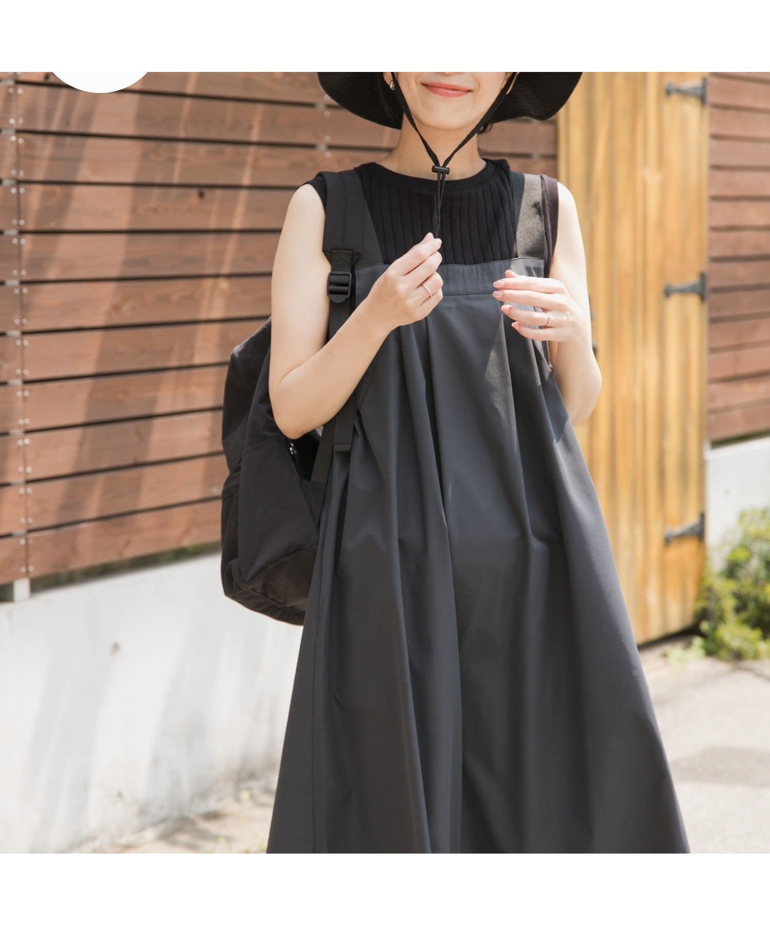 【アーバンリサーチ ドアーズ/URBAN RESEARCH DOORS】の『WEB/一部店舗限定カラー』『UR TECH POLIsh POLI』ワークジャンスカ インテリア・キッズ・メンズ・レディースファッション・服の通販 founy(ファニー) 　ファッション　Fashion　レディースファッション　Fashion for Women　アウトドア　Outdoor Clothing　ストレッチ　Stretch, Stretchy Fabric　S/S・春夏　SS, Spring/Summer, Warm Season　夏　Summer　2025年　2025　2025春夏・S/S　Spring/Summer 2025 SS25　CHARCOAL|ID: prp329100004901025 ipo3291000000036673519