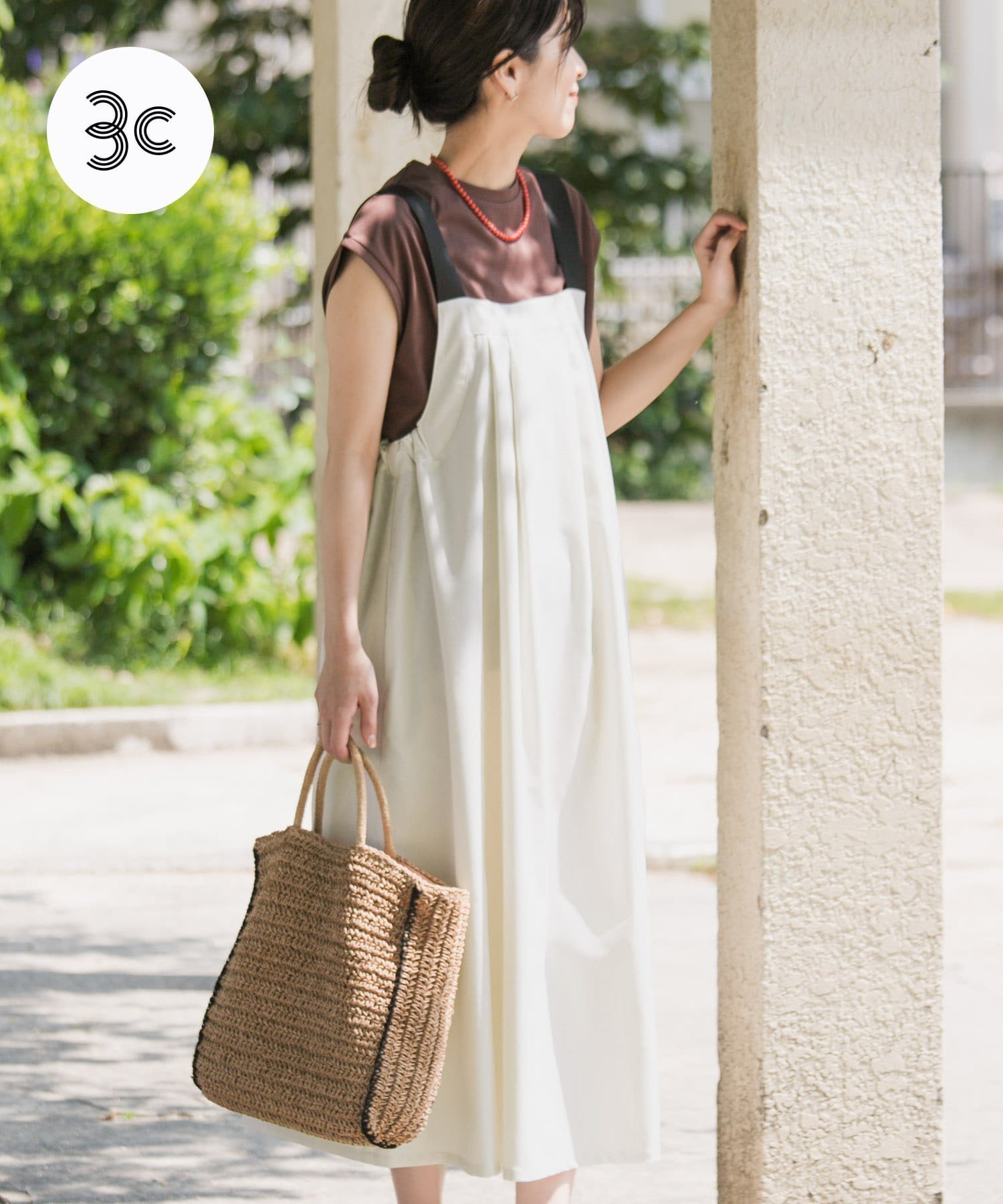 【アーバンリサーチ ドアーズ/URBAN RESEARCH DOORS】の『WEB/一部店舗限定カラー』『UR TECH POLIsh POLI』ワークジャンスカ インテリア・キッズ・メンズ・レディースファッション・服の通販 founy(ファニー) 　ファッション　Fashion　レディースファッション　Fashion for Women　アウトドア　Outdoor Clothing　ストレッチ　Stretch, Stretchy Fabric　S/S・春夏　SS, Spring/Summer, Warm Season　夏　Summer　2025年　2025　2025春夏・S/S　Spring/Summer 2025 SS25　IVORY|ID: prp329100004901025 ipo3291000000036673524