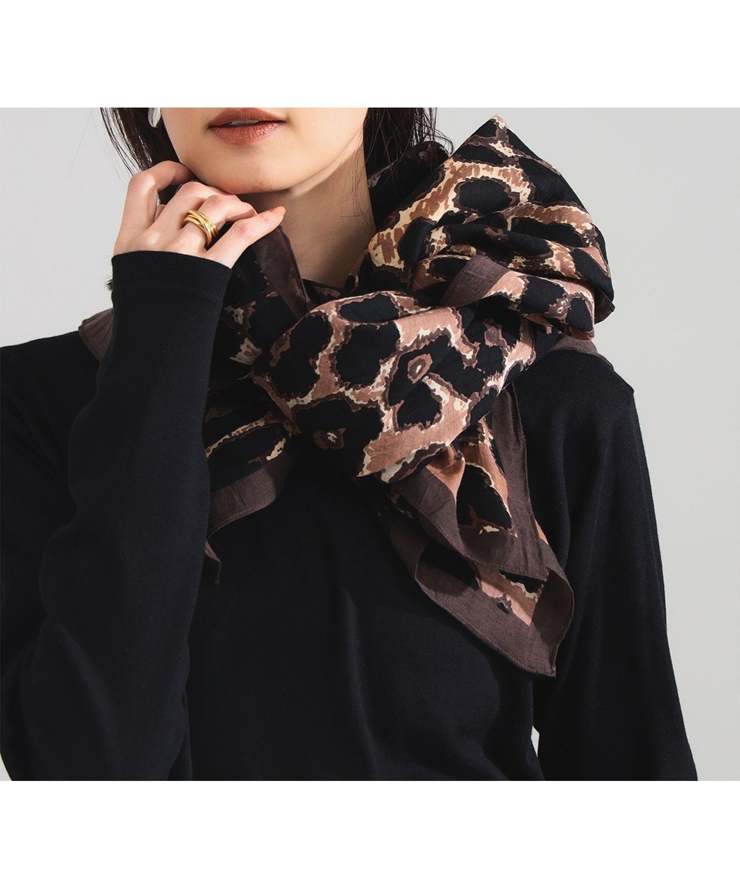 【デミルクス ビームス/Demi-Luxe BEAMS】のmanipuri / レオパード ストール 人気、トレンドファッション・服の通販 founy(ファニー) 　ファッション　Fashion　レディースファッション　Fashion for Women　おすすめ　Recommended / Our Picks　インド　Indian Textile　シンプル　Simple, Minimal　スカーフ　Scarf, Neckwear　ストール　Stole, Wrap　パターン　Pattern, Design Print　レオパード　Leopard, Animal Print　人気　Popular, Best Seller　夏　Summer　定番　Standard, Basic Item　春　Spring　S/S・春夏　SS, Spring/Summer, Warm Season　 other-1|ID: prp329100004901073 ipo3291000000036673869