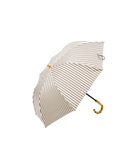 【その他のブランド/Other】の【完全遮光100%】 2段EASY 折りたたみ日傘(50cm)/ストライプ 人気、トレンドファッション・服の通販 founy(ファニー) ファッション Fashion レディースファッション Fashion for Women レイングッズ・傘・晴雨兼用傘 Umbrellas & Rain Gear 傘 Umbrella, Parasol ストライプ Stripe, Striped Pattern 日傘 Parasol, UV Umbrella 無地 Plain, Solid Color おすすめ Recommended / Our Picks エレガント 上品 Elegant thumbnail ベージュ|ID: prp329100004901075 ipo3291000000036673884