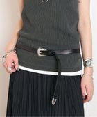 【エーピーストゥディオ/AP STUDIO】の【PUNTOVITA/プントヴィータ】別注WESTERN BELT 人気、トレンドファッション・服の通販 founy(ファニー) ファッション Fashion レディースファッション Fashion for Women イタリア Italy ウエスタン Western Style シンプル Simple, Minimal スマート Smart, Elegant 別注 Limited Edition, Custom Order thumbnail ブラック|ID: prp329100004901117 ipo3291000000036674235