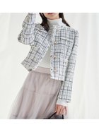 【セルフォード/CELFORD】のフリンジツイードジャケット 人気、トレンドファッション・服の通販 founy(ファニー) ファッション Fashion レディースファッション Fashion for Women アウター Coat / Outerwear Collection レディースジャケット・軽アウター Jackets シェイプ Shape, Slim Fit ジャケット Jacket, Outerwear スマート Smart, Elegant セレモニー Ceremony ツイード Twill, Twill Weave バランス Balance, Style Balance パターン Pattern, Design Print ポケット Pocket, Pocket Detail ミックス Mix, Mixed Style エレガント 上品 Elegant 春 Spring thumbnail IVR[003]|ID: prp329100004903816 ipo3291000000036704244
