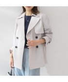 【アンタイトル/UNTITLED】の【定番人気/はっ水/洗える】タスランショートトレンチコート 人気、トレンドファッション・服の通販 founy(ファニー) ファッション Fashion レディースファッション Fashion for Women アウター Coat / Outerwear Collection コート・ロングコート・ピーコート Long Coats, Peacoats & More トレンチコート / 春秋の定番アウター Trench Coats 洗える Machine Washable クラシック Classic, Timeless Style 軽量 Lightweight, Ultra Light ショート Short, Short Length ストレッチ Stretch, Stretchy Fabric スマート Smart, Elegant デニム Denim, Jeans Material トレンチ Trench, Trench Coat 定番 Standard, Basic Item 人気 Popular, Best Seller フラップ Flap, Flap Pocket ポケット Pocket, Pocket Detail おすすめ Recommended / Our Picks thumbnail ライトグレー|ID: prp329100004903889 ipo3291000000036704850
