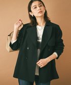 【アンタイトル/UNTITLED】の【定番人気/はっ水/洗える】タスランショートトレンチコート 人気、トレンドファッション・服の通販 founy(ファニー) ファッション Fashion レディースファッション Fashion for Women アウター Coat / Outerwear Collection コート・ロングコート・ピーコート Long Coats, Peacoats & More トレンチコート / 春秋の定番アウター Trench Coats 洗える Machine Washable クラシック Classic, Timeless Style 軽量 Lightweight, Ultra Light ショート Short, Short Length ストレッチ Stretch, Stretchy Fabric スマート Smart, Elegant デニム Denim, Jeans Material トレンチ Trench, Trench Coat 定番 Standard, Basic Item 人気 Popular, Best Seller フラップ Flap, Flap Pocket ポケット Pocket, Pocket Detail おすすめ Recommended / Our Picks thumbnail ネイビー|ID: prp329100004903889 ipo3291000000036704855