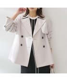 【アンタイトル/UNTITLED】の【定番人気/はっ水/洗える】タスランショートトレンチコート 人気、トレンドファッション・服の通販 founy(ファニー) ファッション Fashion レディースファッション Fashion for Women アウター Coat / Outerwear Collection コート・ロングコート・ピーコート Long Coats, Peacoats & More トレンチコート / 春秋の定番アウター Trench Coats 洗える Machine Washable クラシック Classic, Timeless Style 軽量 Lightweight, Ultra Light ショート Short, Short Length ストレッチ Stretch, Stretchy Fabric スマート Smart, Elegant デニム Denim, Jeans Material トレンチ Trench, Trench Coat 定番 Standard, Basic Item 人気 Popular, Best Seller フラップ Flap, Flap Pocket ポケット Pocket, Pocket Detail おすすめ Recommended / Our Picks thumbnail ライトグレー|ID: prp329100004903889 ipo3291000000036704859