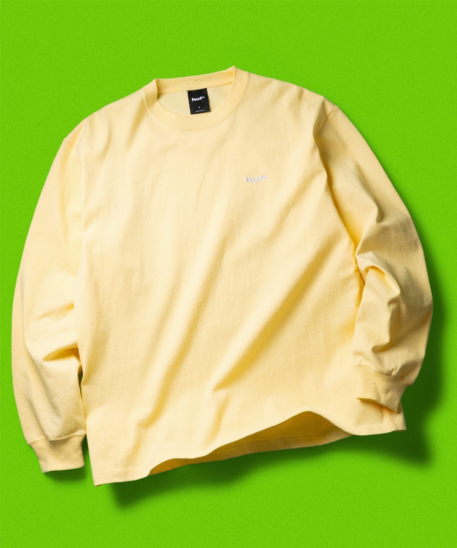【ハフ/HUF】のHUF eightynine LS TEE / HUF ハフ ロゴ Tシャツ インテリア・キッズ・メンズ・レディースファッション・服の通販 founy(ファニー) 　ファッション　Fashion　レディースファッション　Fashion for Women　トップス・カットソー　Cut & Sew Tops　シャツ・ブラウス・オフィスカジュアル　Elegant Blouses & Button-Ups　ロングTシャツ・Tシャツ　Longline T-Shirts & Tees　グラフィック　Graphic, Graphic Design　スリーブ　Sleeve, Long Sleeve / Short Sleeve　ロング　Long, Long-Length　長袖　Long Sleeve, Full Sleeve　YELLOW|ID: prp329100004903969 ipo3291000000036705717