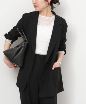 【ジャーナルスタンダード レリューム/JOURNAL STANDARD relume】のUVカット / 防シワ ウォッシャブルストレッチテーラードジャケット 人気、トレンドファッション・服の通販 founy(ファニー) ファッション Fashion レディースファッション Fashion for Women アウター Coat / Outerwear Collection レディースジャケット・軽アウター Jackets テーラードジャケット / 通勤・きれいめスタイル Tailored Jackets & Blazers 2026年 2026 オケージョン Occasion Wear ストレッチ Stretch, Stretchy Fabric 吸水 Absorbent, Quick-Dry |ID:prp329100004904252